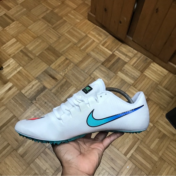 Nike Zoom JA Fly 3 Men's Track Shoes 'White Ombre' Size 12.5 (Missing Spikes) - Picture 4 of 11